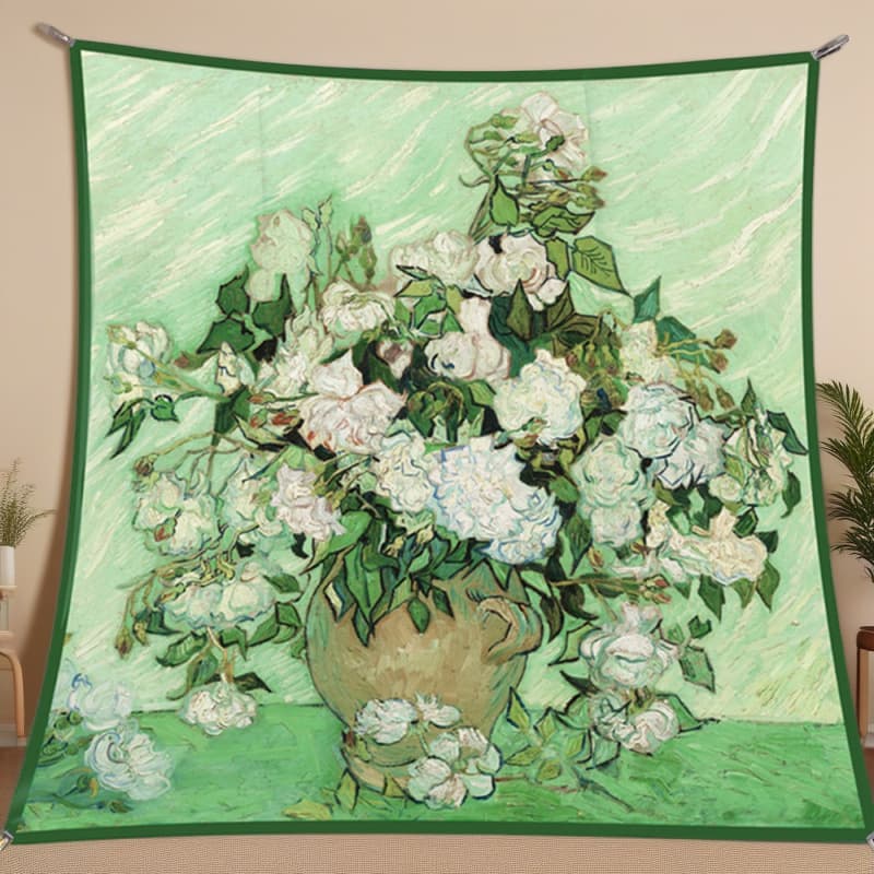 スカーフ 名画コレクション 芸術の薫り
