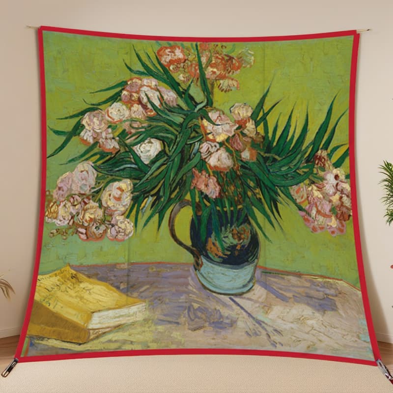 スカーフ 名画コレクション 芸術の薫り