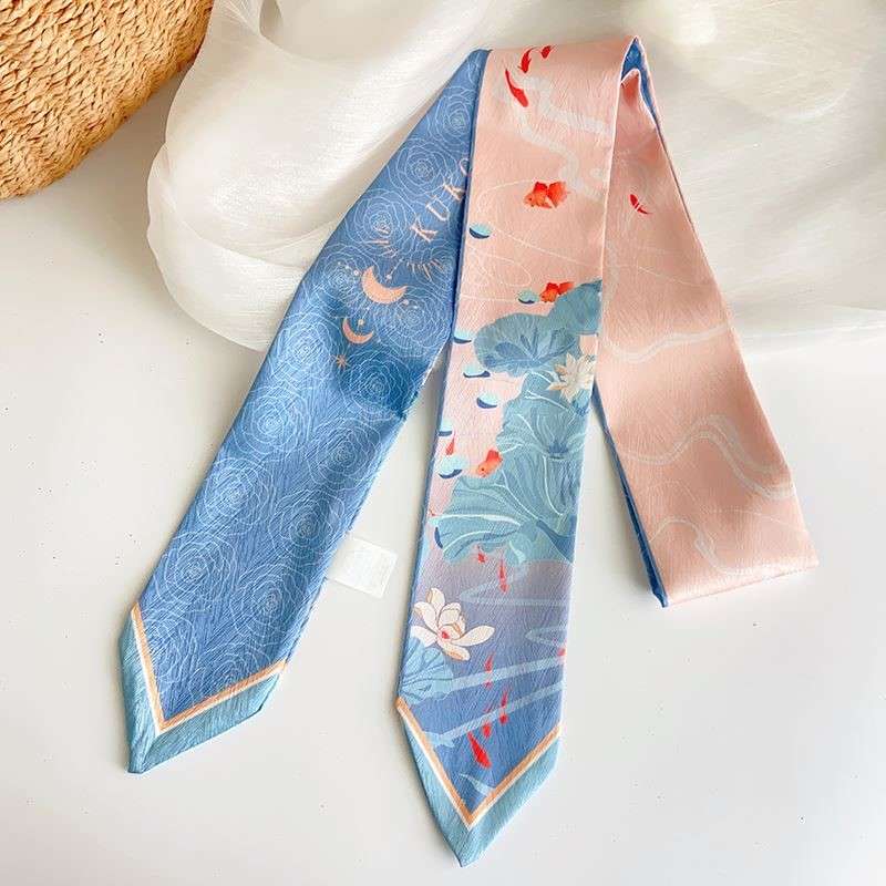 花咲く春の風スカーフ