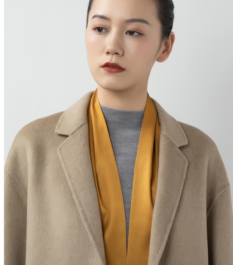 スカーフ ツイリー シルクの輝き 首元の彩りツイリー