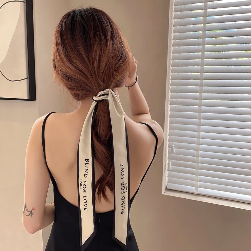 スカーフ 優雅な結び目リボンヘアアクセサリー